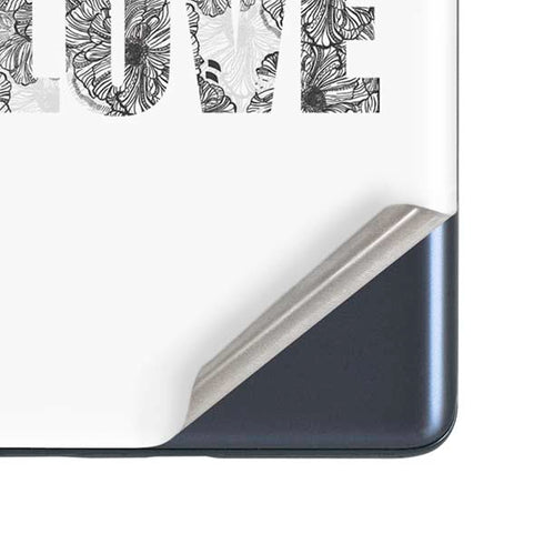 All You Need Is Love BW Galaxy S20 Fan Edition Skin