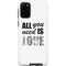 All You Need Is Love BW Galaxy S20 Plus Pro Case