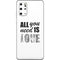 All You Need Is Love BW Galaxy S20 Plus Skin