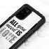 All You Need Is Love BW Galaxy S20 Plus Waterproof Case
