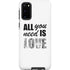 All You Need Is Love BW Galaxy S20 Pro Case
