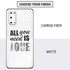 All You Need Is Love BW Galaxy S20 Skin