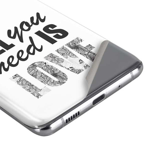 All You Need Is Love BW Galaxy S20 Ultra 5G Skin