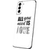 All You Need Is Love BW Galaxy S21 5G Skin