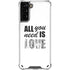 All You Need Is Love BW Galaxy S21 Plus 5G Clear Case