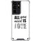 All You Need Is Love BW Galaxy S21 Ultra 5G Clear Case
