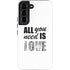 All You Need Is Love BW Galaxy S22 Pro Case
