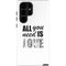 All You Need Is Love BW Galaxy S22 Ultra Pro Case