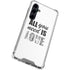All You Need Is Love BW Galaxy S23 FE Clear Case