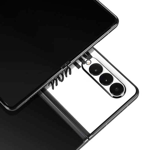 All You Need Is Love BW Galaxy Z Fold3 5G Skin