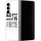 All You Need Is Love BW Galaxy Z Fold4 5G Skin