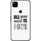 All You Need Is Love BW Google Pixel 4a Skin