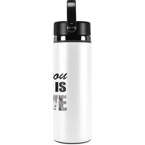 All You Need Is Love BW Hydro Flask 20oz Wide Mouth Skin