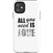 All You Need Is Love BW iPhone 11 Impact Case