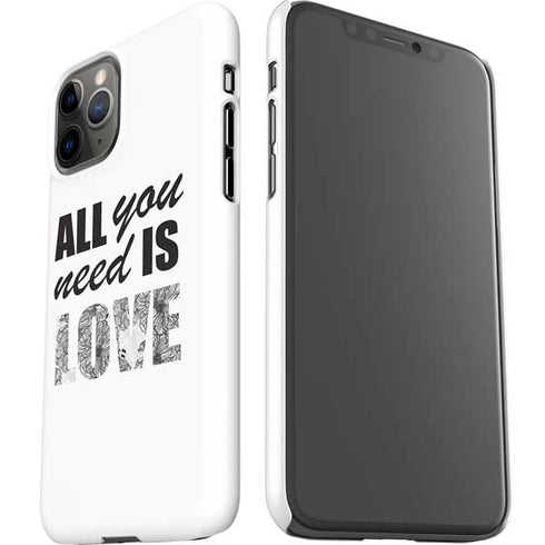 All You Need Is Love BW iPhone 11 Pro Lite Case