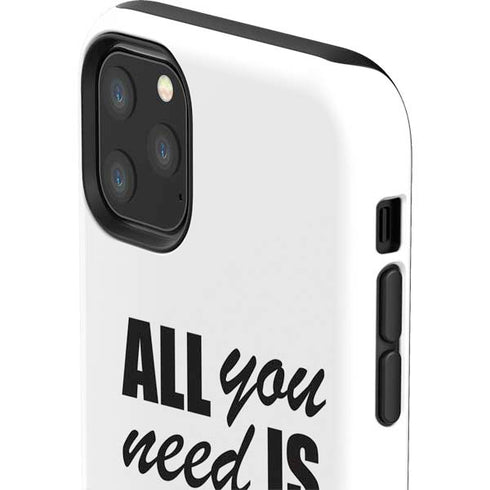 All You Need Is Love BW iPhone 11 Pro Max Impact Case