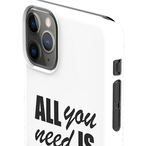 All You Need Is Love BW iPhone 11 Pro Max Lite Case