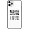 All You Need Is Love BW iPhone 11 Pro Max Skin