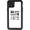 All You Need Is Love BW iPhone 11 Pro Max Waterproof Case