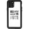 All You Need Is Love BW iPhone 11 Pro Waterproof Case