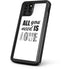 All You Need Is Love BW iPhone 11 Pro Waterproof Case