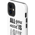 All You Need Is Love BW iPhone 12 Impact Case