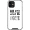 All You Need Is Love BW iPhone 12 Mini Clear Case