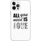 All You Need Is Love BW iPhone 12 Pro Skin