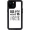 All You Need Is Love BW iPhone 13 Mini Waterproof Case