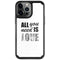 All You Need Is Love BW iPhone 13 Pro Cargo Case
