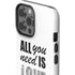 All You Need Is Love BW iPhone 13 Pro Max Impact Case