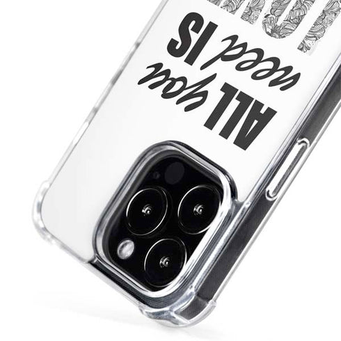 All You Need Is Love BW iPhone 14 Pro Max MagSafe Case