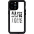 All You Need Is Love BW iPhone 14 Pro Max Waterproof Case
