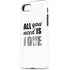 All You Need Is Love BW iPhone 7 Pro Case