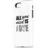 All You Need Is Love BW iPhone 8 Pro Case
