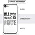 All You Need Is Love BW iPhone SE (2nd & 3rd Gen) Skin