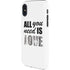 All You Need Is Love BW iPhone X Pro Case