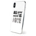 All You Need Is Love BW iPhone X Skin