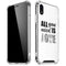 All You Need Is Love BW iPhone XR Clear Case