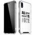 All You Need Is Love BW iPhone XR Clear Case