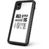 All You Need Is Love BW iPhone XR Waterproof Case
