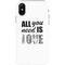 All You Need Is Love BW iPhone XS Pro Case