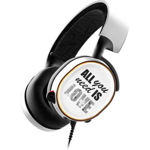 All You Need Is Love BW SteelSeries Arctis 5 Skin