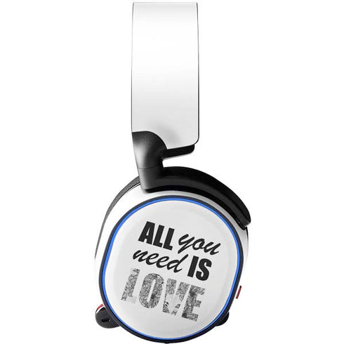All You Need Is Love BW SteelSeries Arctis 5 Skin