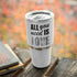 All You Need Is Love BW Yeti 30oz Rambler Tumbler Skin