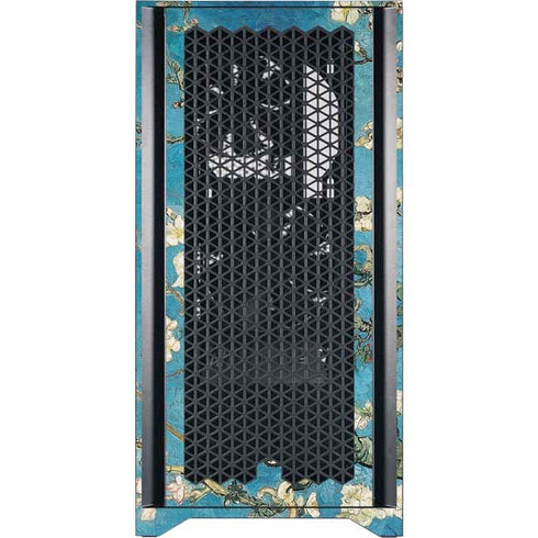 Vincent Van Gogh Almond Branches in Bloom Corsair 4000D Tempered Glass Mid-Tower ATX Case Skin