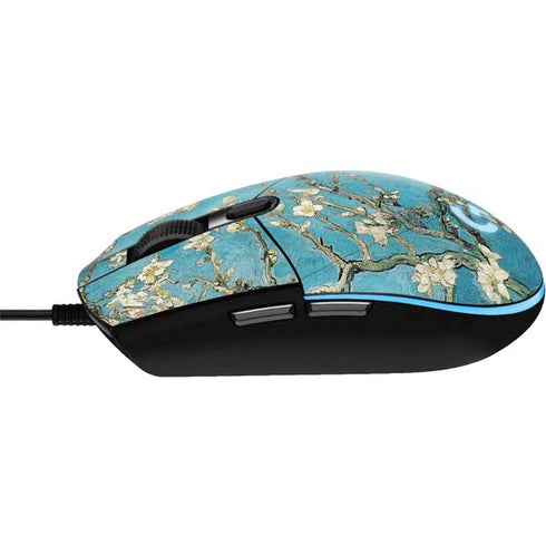 Almond Branches in Bloom by Van Gogh G203 Prodigy RGB Wired Gaming Mouse Skin