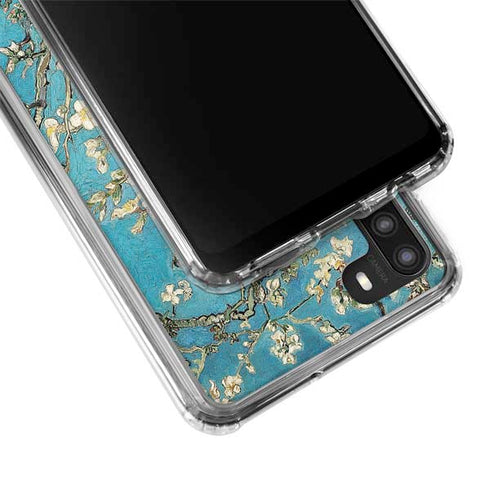 Vincent Van Gogh Almond Branches in Bloom Galaxy A21 Clear Case
