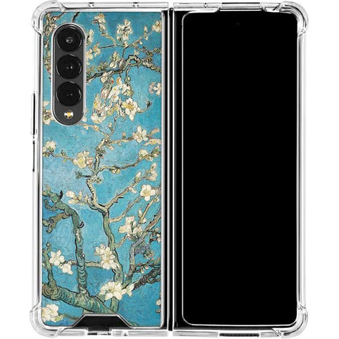 Vincent Van Gogh Almond Branches in Bloom Galaxy Z Fold4 5G Clear Case