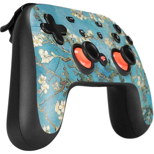 Vincent Van Gogh Almond Branches in Bloom Google Stadia Controller Skin